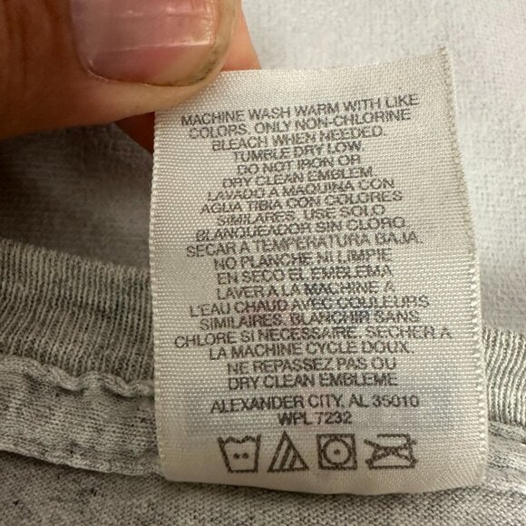 Jerzees Heavyweight Blend Graphic Short Sleeved T-Shirt Size M - Picture 4 of 5